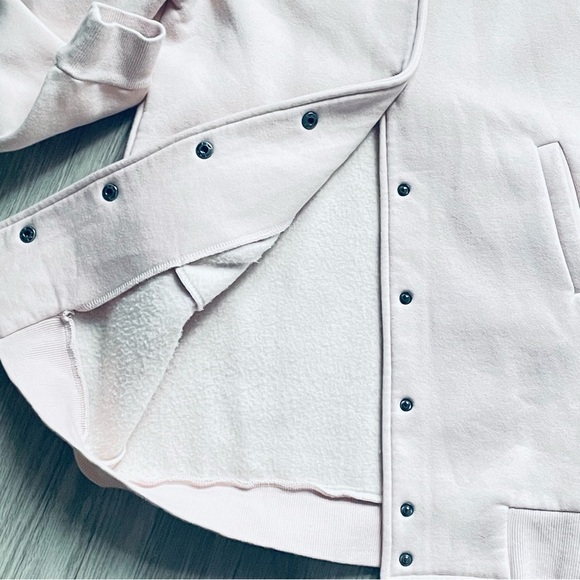 WILLI SMITH WOMEN PINK SNAP CLOSURE LONG SWEATER SIZE S - Picture 6 of 15